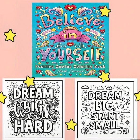 Believe in Yourself Coloring Book - Picture 5 of 6